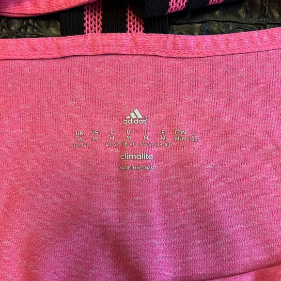Adidas Climalite Pink Women’s Razorback Tank Top Size Medium - Picture 5 of 5